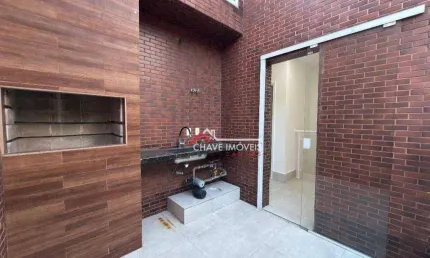 Village com 3 dormitórios, 141 m² - venda por R$ 958.000,00 ou aluguel por R$ 5.900,02/mês - Gonzaga - Santos/SP