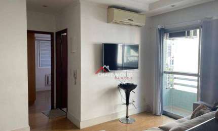 Apartamento com 2 dormitórios à venda, 59 m² por R$ 452.000,00 - Encruzilhada - Santos/SP