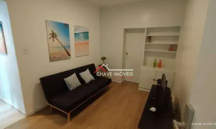 Apartamento com 1 dormitório à venda, 53 m² por R$ 485.000,00 - Gonzaga - Santos/SP