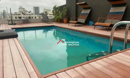 Apartamento Triplex à venda, 440 m² por R$ 2.600.000,00 - Ponta da Praia - Santos/SP