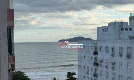 Apartamento com 1 dormitório para alugar, 37 m² por R$ 2.400/mês - Boqueirão - Santos/SP