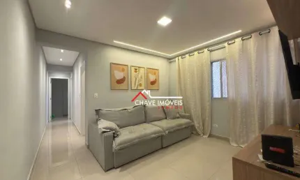 Apartamento com 2 dormitórios à venda, 68 m² por R$ 700.000,00 - Embaré - Santos/SP