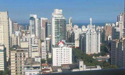 Apartamento para alugar, 92 m² por R$ 6.900,02/mês - Boqueirão - Santos/SP