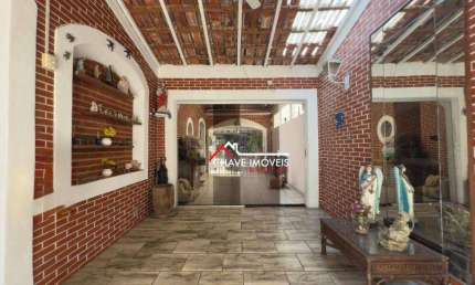 Casa com 5 dormitórios à venda, 276 m² por R$ 3.200.000,00 - Ponta da Praia - Santos/SP