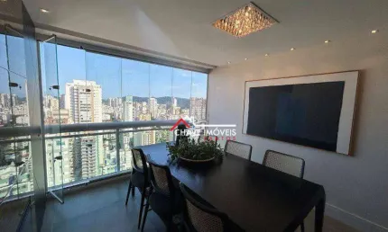 Apartamento com 2 dormitórios à venda, 129 m² por r$ 2.300.000,00 - aparecida - santos/sp
