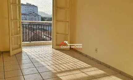 Apartamento com 3 dormitórios para alugar, 145 m² por R$ 4.250,02/mês - Aparecida - Santos/SP