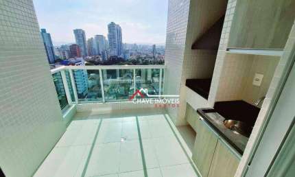 APARTAMENTO À VENDA 80m² TOTALMENTE MODERNO, 2 SUÍTES, 4 BANHEIROS, 1 VAGA DEMARCADA - BAIRRO: PONTA DA PRAIA EM SANTOS/SP