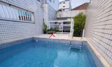 Sobrado com 4 dormitórios à venda, 228 m² por R$ 1.170.000,00 - Embaré - Santos/SP