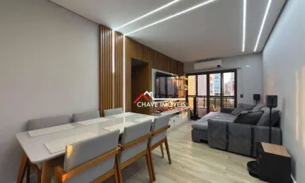 Apartamento com 2 dormitórios à venda, 96 m² por r$ 855.000,00 - ponta da praia - santos/sp