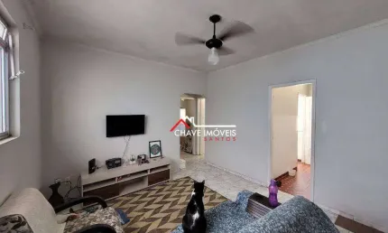 Apartamento à venda, 71 m² por r$ 340.000,00 - vila matias - santos/sp