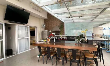 Apartamento Garden com 3 dormitórios, 212 m² - venda por R$ 1.400.000,00 ou aluguel por R$ 15.000,02/mês - Campo Grande - Santos/SP