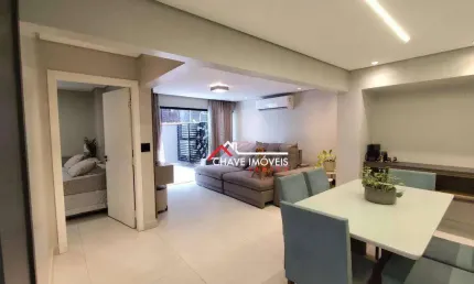 Apartamento com 2 dormitórios à venda, 130 m² por r$ 1.064.000,00 - ponta da praia - santos/sp