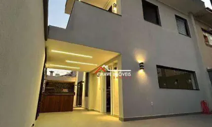 Sobrado com 3 dormitórios à venda, 150 m² por R$ 1.820.000,00 - Ponta da Praia - Santos/SP