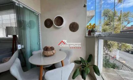 Sobrado com 2 dormitórios à venda, 90 m² por R$ 870.000,00 - Embaré - Santos/SP