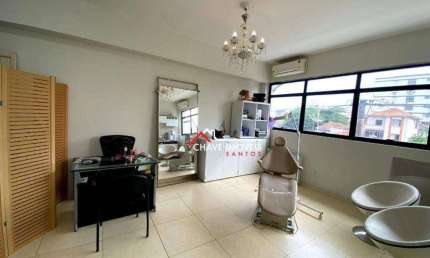 Sala à venda, 49 m² por R$ 234.000,00 - Macuco - Santos/SP