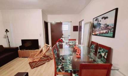 Apartamento à venda, 52 m² por R$ 410.000,00 - Embaré - Santos/SP