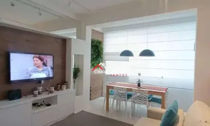 Apartamento à venda, 100 m² por R$ 600.000,00 - José Menino - Santos/SP