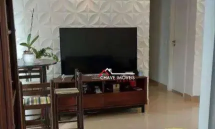 Apartamento com 2 dormitórios à venda, 68 m² por r$ 800.000,00 - josé menino - santos/sp