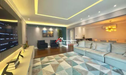 Apartamento à venda, 205 m² por R$ 1.900.000,00 - Aparecida - Santos/SP