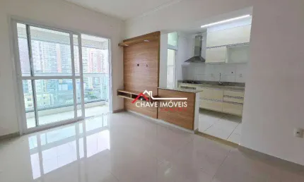 Apartamento com 1 dormitório à venda, 60 m² por r$ 720.000,00 - embaré - santos/sp