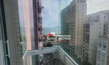 Apartamento com 1 dormitório à venda, 50 m² por R$ 580.000 - Embaré - Santos/SP