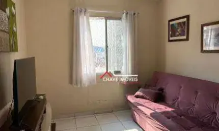 Apartamento com 1 dormitório à venda, 44 m² por r$ 315.000,00 - josé menino - santos/sp