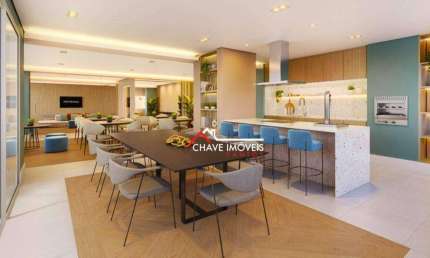 Apartamento com 2 dormitórios à venda, 96 m² por R$ 1.596.000 - Embaré - Santos/SP