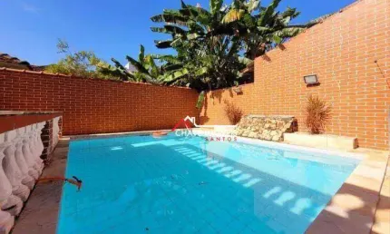 Sobrado com 3 dormitórios à venda, 130 m² por R$ 1.590.000,00 - Campo Grande - Santos/SP