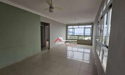 Apartamento com 2 dormitórios à venda, 139 m² por r$ 750.000,00 - josé menino - santos/sp