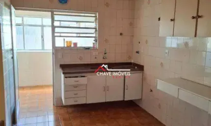 Apartamento com 2 dormitórios para alugar, 94 m² por R$ 3.650/mês - Embaré - Santos/SP