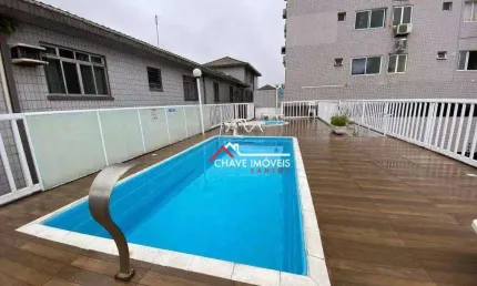 Apartamento com 1 dormitório à venda, 56 m² por R$ 425.000,00 - Aparecida - Santos/SP