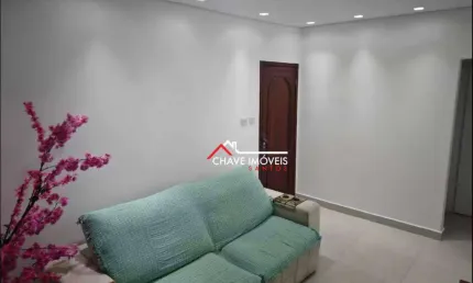 Apartamento com 2 dormitórios à venda, 63 m² por r$ 455.000,00 - boqueirão - santos/sp