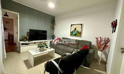 Casa com 2 dormitórios à venda, 154 m² por R$ 1.200.000,00 - Aparecida - Santos/SP