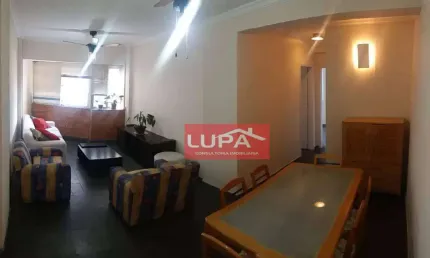 Apartamento com 2 dormitórios para alugar, 90 m² por R$ 5.300,01/mês - Aparecida - Santos/SP