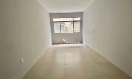 Apartamento com 2 dormitórios à venda, 75 m² por R$ 420.000,00 - Embaré - Santos/SP