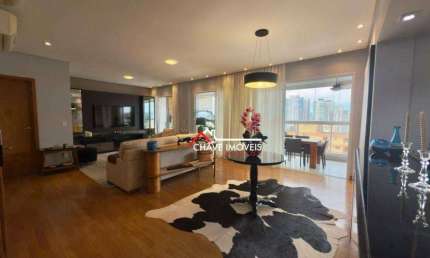 Apartamento Alto padrão  com 3 dormitórios à venda, 160 m² por R$ 2.450.000 - Embaré - Santos/SP