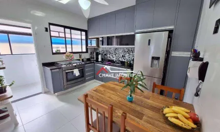 Apartamento com 2 dormitórios à venda, 82 m² por R$ 565.000,00 - Campo Grande - Santos/SP