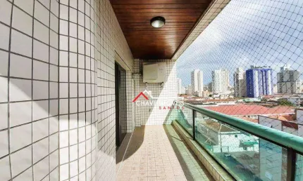 Apartamento com 3 dormitórios à venda, 150 m² por r$ 1.200.000,00 - embaré - santos/sp