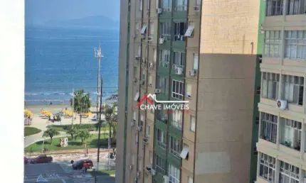 Apartamento com 1 dormitório à venda, 60 m² por R$ 560.000,00 - Aparecida - Santos/SP