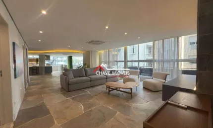 Apartamento com 3 dormitórios à venda, 267 m² por r$ 2.950.000,00 - gonzaga - santos/sp