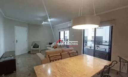 Apartamento com 3 dormitórios à venda, 128 m² por r$ 790.000,00 - pompéia - santos/sp