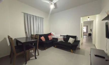Apartamento com 1 dormitório, 67 m² - venda por R$ 450.000,00 ou aluguel por R$ 3.000,02/mês - Embaré - Santos/SP