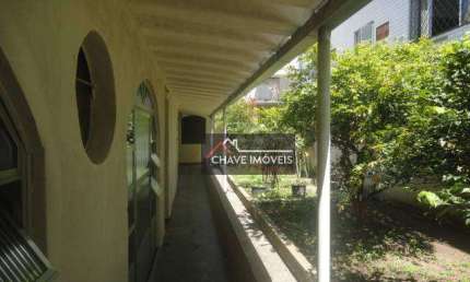 Casa comercial com 6 salas para alugar na Rua Bahia, Gonzaga, Santos