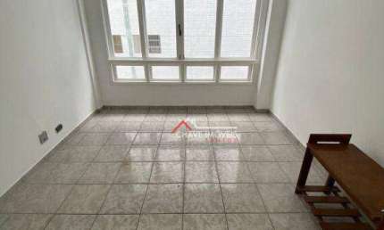 Kitnet com 1 dormitório para alugar, 30 m² por R$ 2.400,02/mês - Gonzaga - Santos/SP