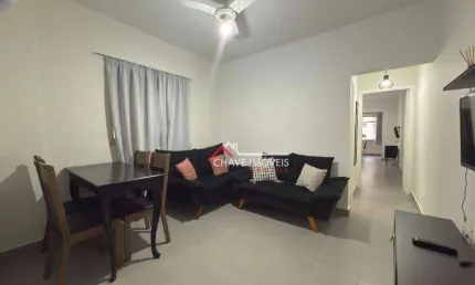 Apartamento com 1 dormitório, 67 m² - venda por r$ 450.000,00 ou aluguel por r$ 3.000,02/mês - embaré - santos/sp