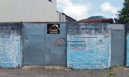 Terreno à venda, 300 m² por R$ 800.000,00 - Estuário - Santos/SP