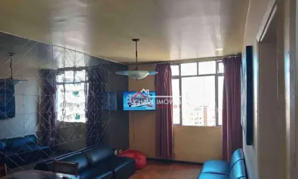 Apartamento com 2 dormitórios à venda, 115 m² por r$ 639.000,00 - gonzaga - santos/sp