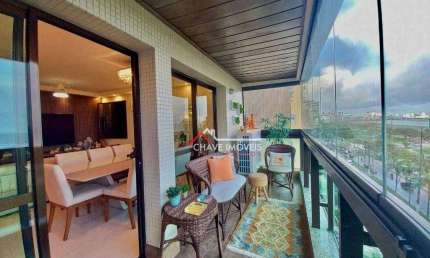 Apartamento com 2 dormitórios à venda, 185 m² por R$ 2.100.000,00 - Pompéia - Santos/SP