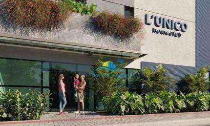 L'Único Home Club - Apto Vista Mar 2 quartos + 1 suíte