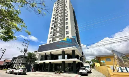 Apto no Residencial Eagle Beach - 1 suíte + 1 quarto - Centro